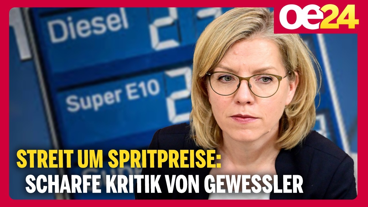 Streit um Spritpreise – scharfe Kritik von Gewessler
