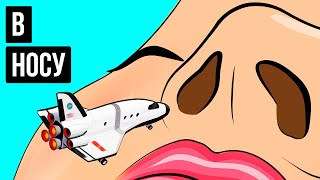 Виртуальное путешествие по человеческому носу, которое покажет, как он работает