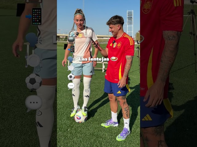 Conociendo a las jugadoras de la selección española 🎤🇪🇸⚽️