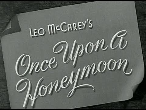 Once Upon a Honeymoon'