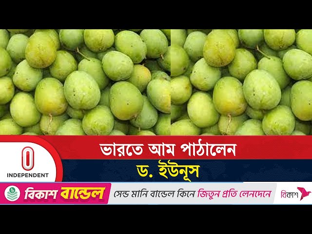 ভারতে উপহার হিসেবে ৩০০ কেজি আম পাঠাল বাংলাদেশ | India | Mango | Independent TV