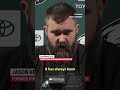 Jason Kelce retires from NFL in emotional press conference  - 00:50 min - News - Video