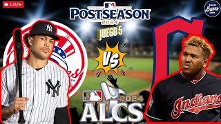 🔴MLB POSTSEASON LIVE: YANKEES de NUEVA YORK vs CLEVELAND GUARDIANS - OCT 19 2024 - LIVE Comentarios