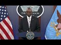 Secretary Austin apologizes for secret hospitalization: Did not handle this right  - 36:56 min - News - Video