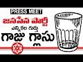 Press Meet: Jana Sena Party Alloted Glass Tumbler As Election Symbol