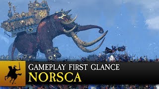Total War: WARHAMMER - Norsca Gameplay First Glance