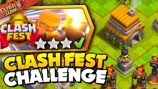 Easily 3 Star the Clash Fest Challenge (Clash of Clans)