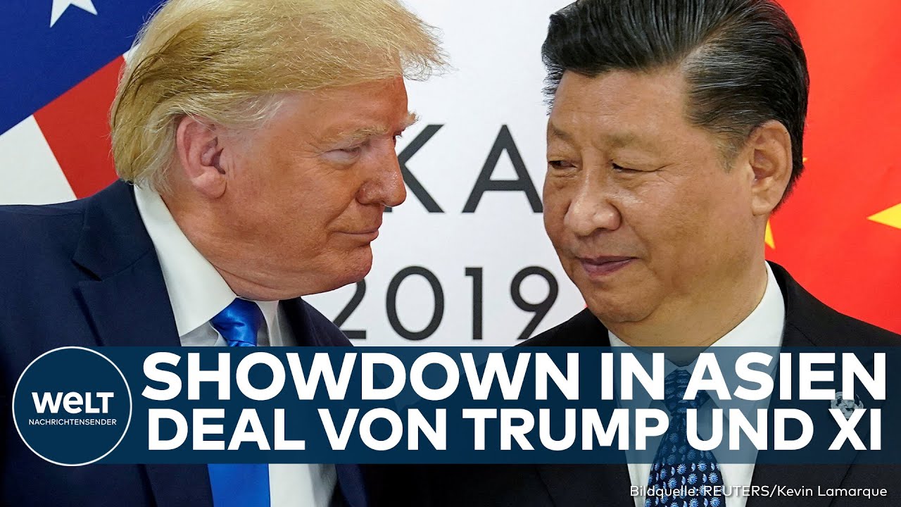 ASIEN-GIPFEL: USA und China vor Deal! Trump und Xi wollen Handelskrieg beenden
