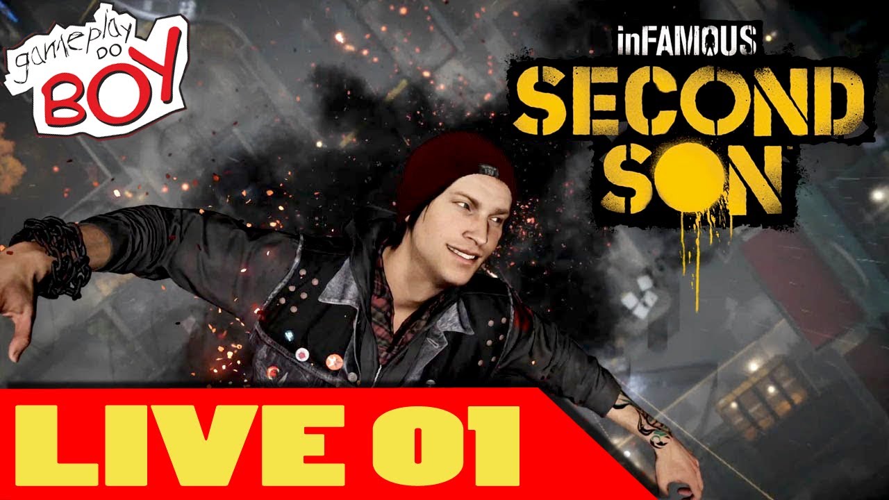 LIVE Infamous Second Son - Parte 01 - PS4