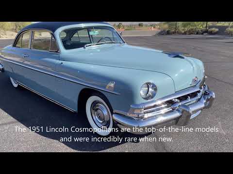 video 1951 Lincoln Cosmopolitan Capri Coupe