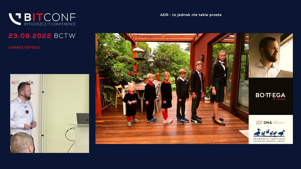 BITconf 2022 - [Łukasz Szydło] ADR – to jednak nie takie proste