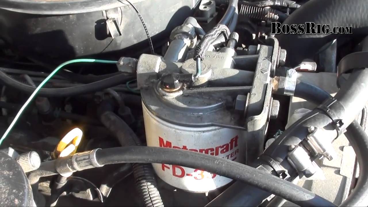 Fuel Pump Diagnosis & Fix Part 1/2 - Diesel IDI Ford ... fuse diagram for 97 jeep grand cherokee v8 