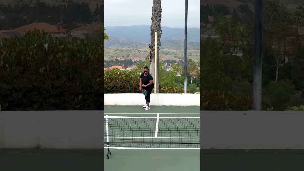 The hardest hitting pickleball player in the world