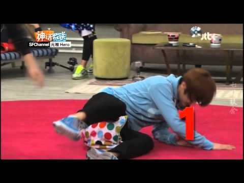 120317 神話放送EP1 鳥家族搶椅墊