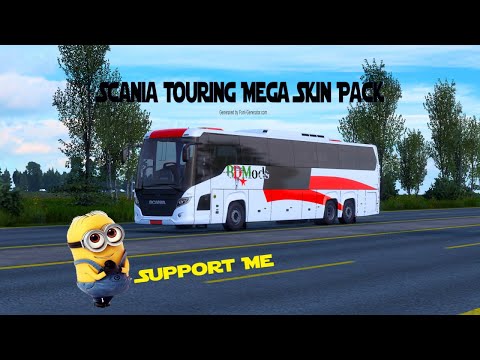 Scania Touring (24)Skin Pack Repack 1.45