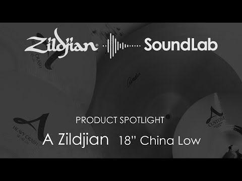 video Zildjian A0344 18″ A Zildjian China Low Cymbal