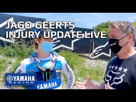LIVE Jago Geerts Injury Update at MXGP of Russia 2021