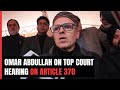 Omar Abdullah On Supreme Courts Hearing On Article 370: Our Political Fight Will Carry On