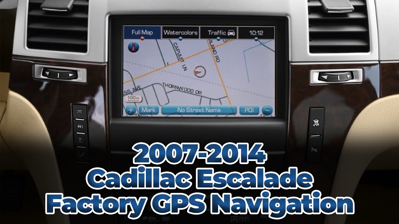 Cadillac Escalade Factory Navigation GPS System ... chrysler pacifica dvd wiring diagram 