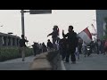 Indonesia police fire tear gas as thousands try to reach parliament compound - 01:09 min - News - Video
