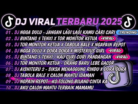 DJ TIKTOK TERBARU 2025🎵DJ NGGA DULU - JANGAN LAGI LAGI KAMU CARI CARI🎵DJ BINTANG 5 TENXI |FULL ALBUM