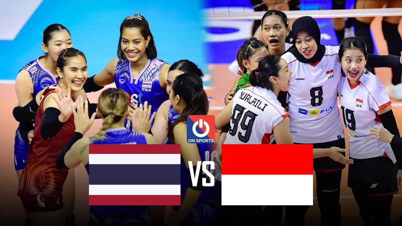 Full HD | INDONESIA vs THÁI LAN | Women's Asean Volleyball 2024