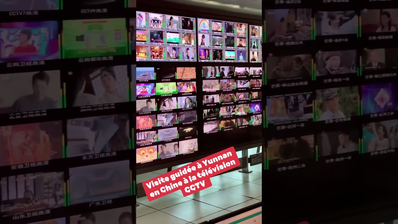 🛑Visite guidée à Yunnan en Ciné à la télé ion CCTV