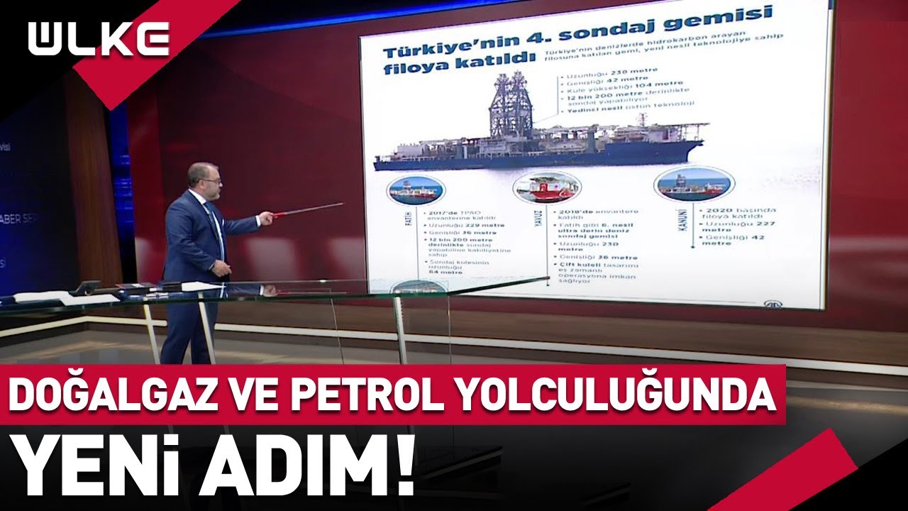 Türkiye'nin Doğalgaz Petrol Yolculuğunda Yeni Adım! İzle Gururlan