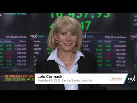 View from the C-Suite: Lois Cormack, President and CEO, Sienna Senior Living Inc., tells her company’s story.