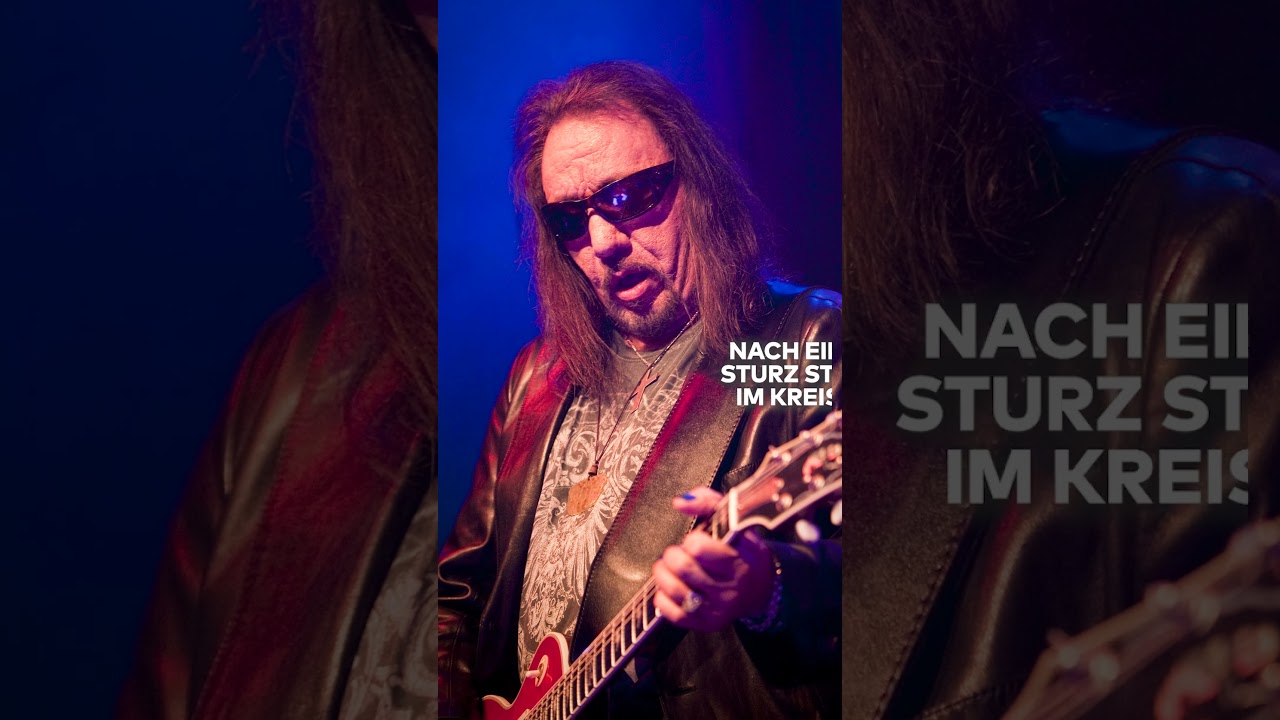 ACE FREHLEY TOT: Kiss-Gitarrist stirbt mit 74 Jahren nach Sturz shorts