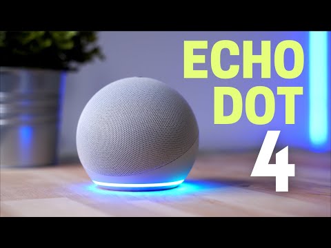 video Echo Dot (4th Gen, 2020 release)| Smart speaker with Alexa (Black)