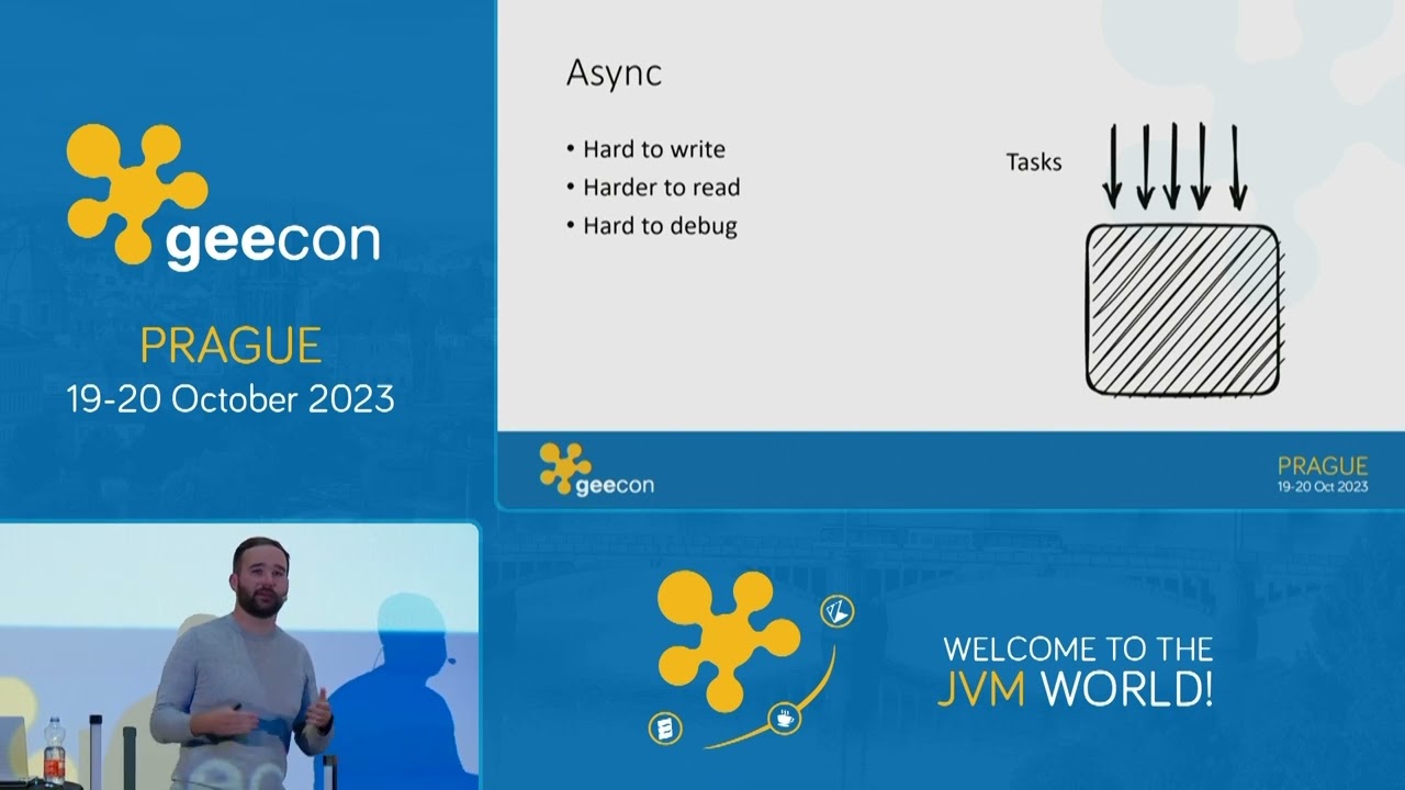 GeeCON 2023 Prague: David Vlijmincx - Introduction and pitfalls of virtual threads