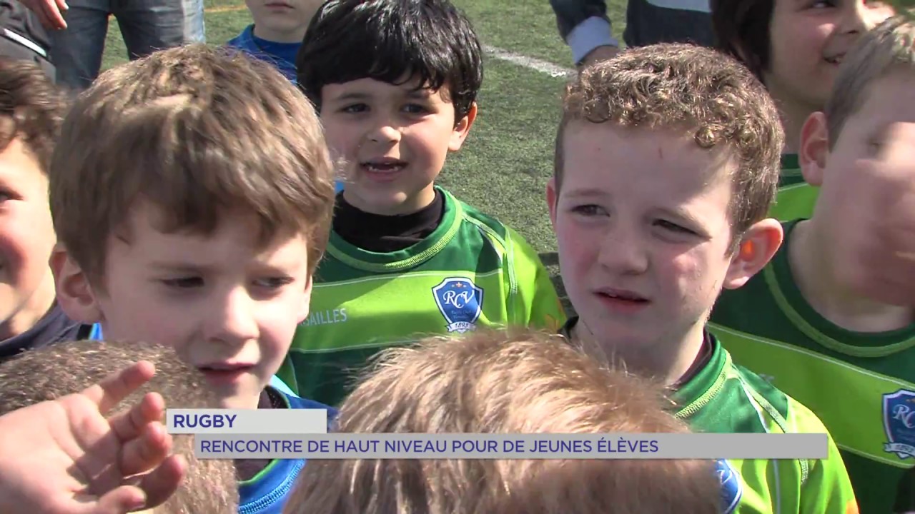 Rugby : rencontre de haut niveau pour de jeunes élèves