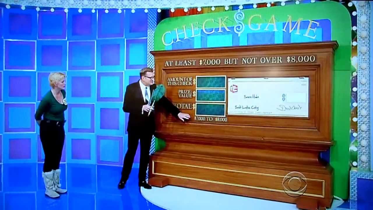 The Price is Right - Check Game - 3/5/2014 - YouTube