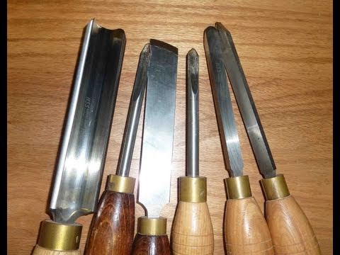Sharpening Wood Turning Tools - YouTube