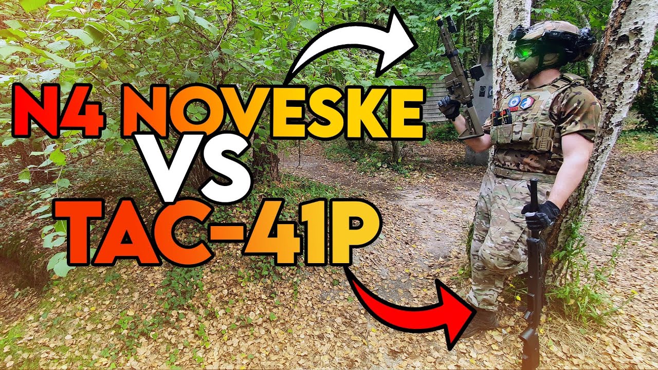 AIRSOFT FRANCE 🇫🇷 : TAC 41P vs N4 NOVESKE (Max2joules)