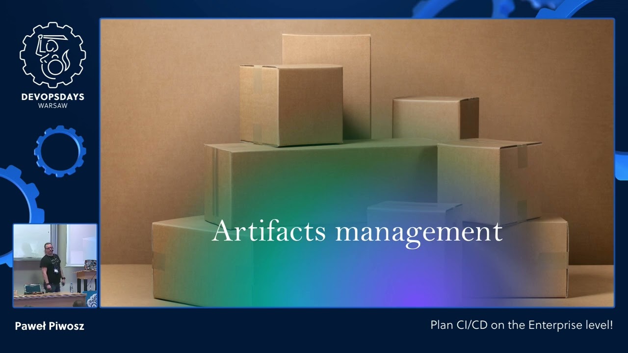 DevOpsDays Warsaw 2022 - Paweł Piwosz - Plan CI/CD on the Enterprise level!