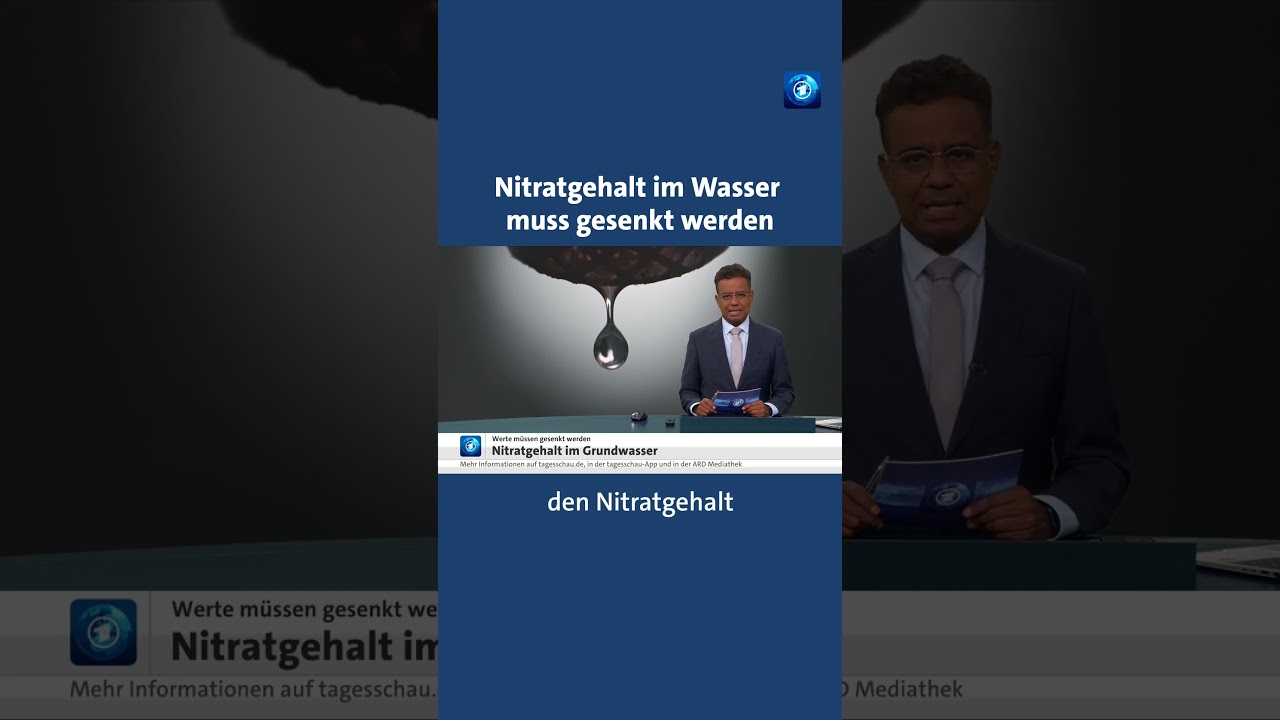 Schon lange ist vom Düngestoff Nitrat mehr in deutschen Gewässern, als die EU erlaubt tagesschau