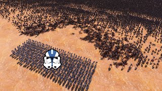 100 Clone Troopers vs 10,000 Zombie Stormtroopers! - UEBS: Star Wars Mod Battle Simulator