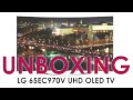 LG 65EC970V UHD OLED TV unboxing