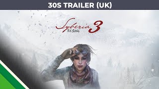 Syberia 3 - '30 Seconds' Trailer