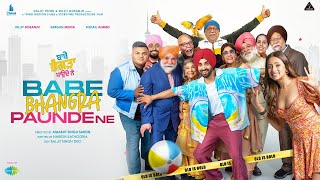 Babe Bhangra Paunde Ne Punjabi Movie (2022) Official Trailer Video HD