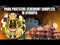 Pran Pratistha Ceremony Complete In Ayodhya | Champat Rai Full Speech |  NewsX