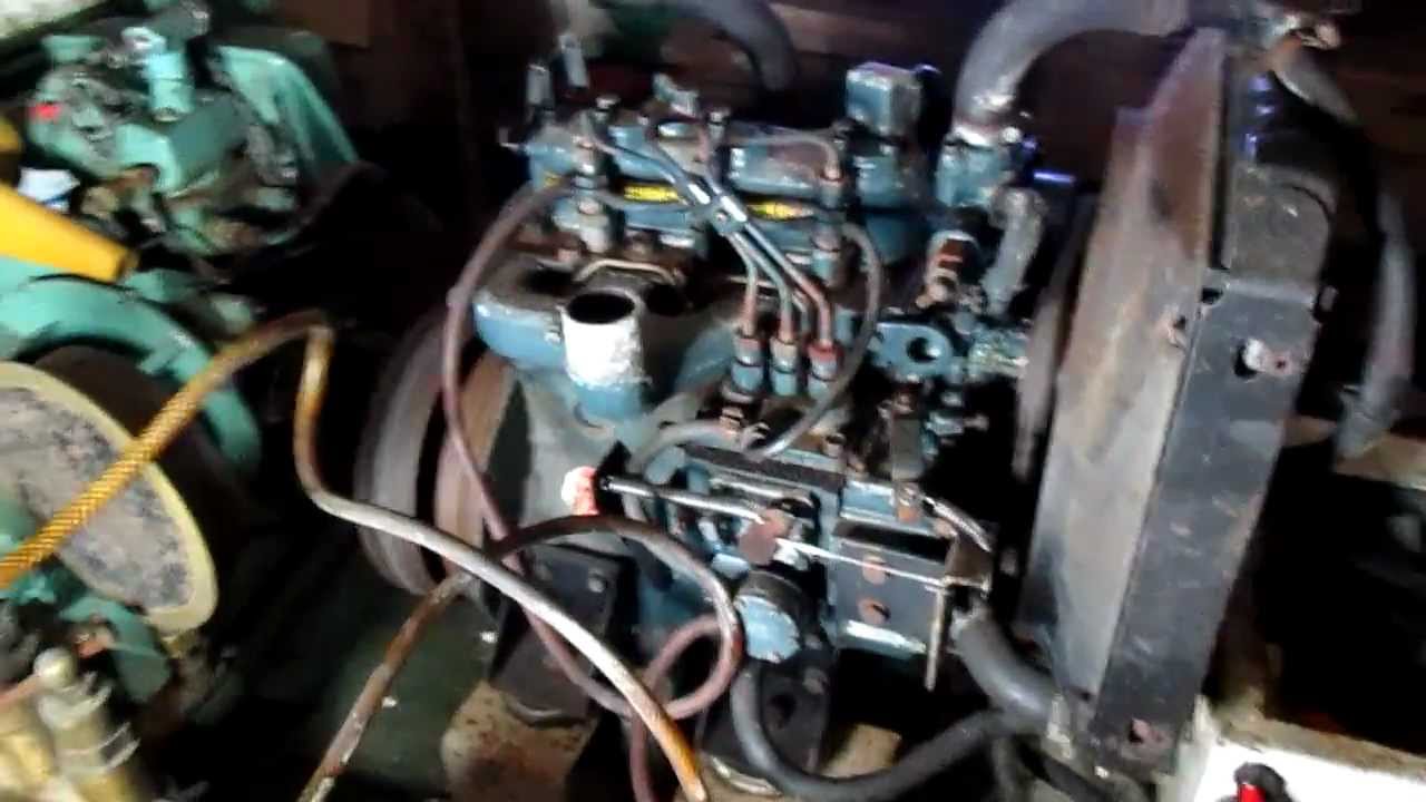 Kubota D850 3 cylinder diesel engine generator - YouTube mitsubishi 3 0 engine diagram 