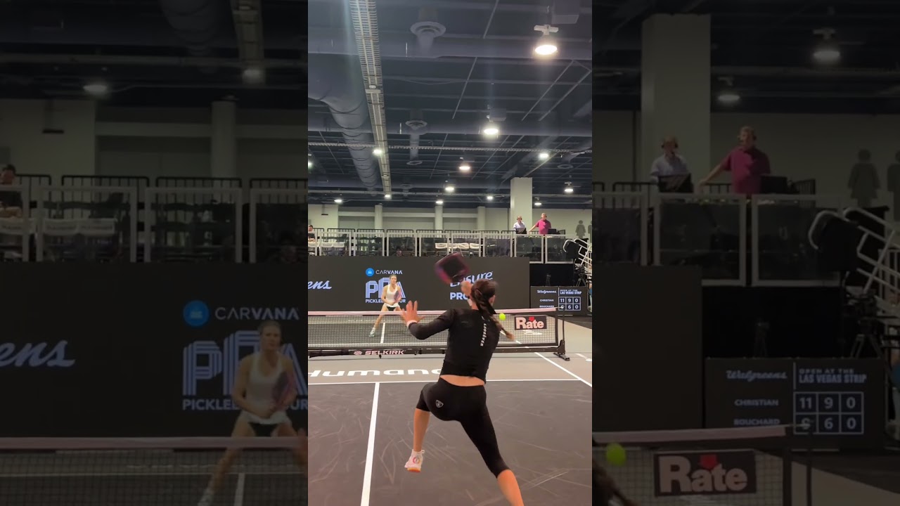 A lesson in how to dominate a pickleball match from Kaitlyn Christian 🤝