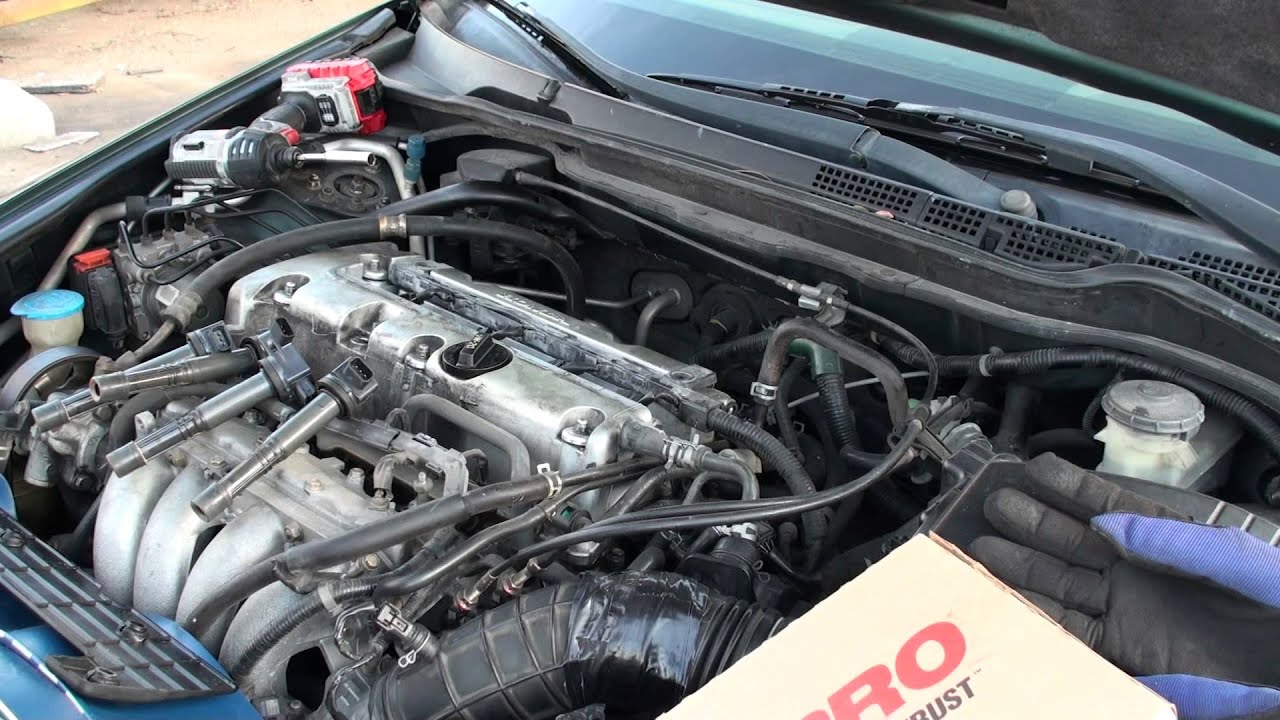 How to replace valve cover gasket 94 honda accord #5