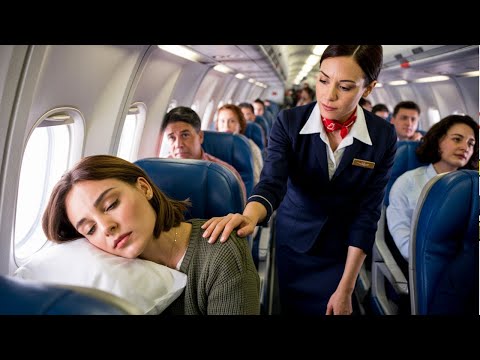 She was asleep in seat 8A – until the captain asked if there were any fighter pilots on board.