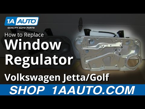 VW BORA A4 (MKIV) - Front Window Regulator Replacement