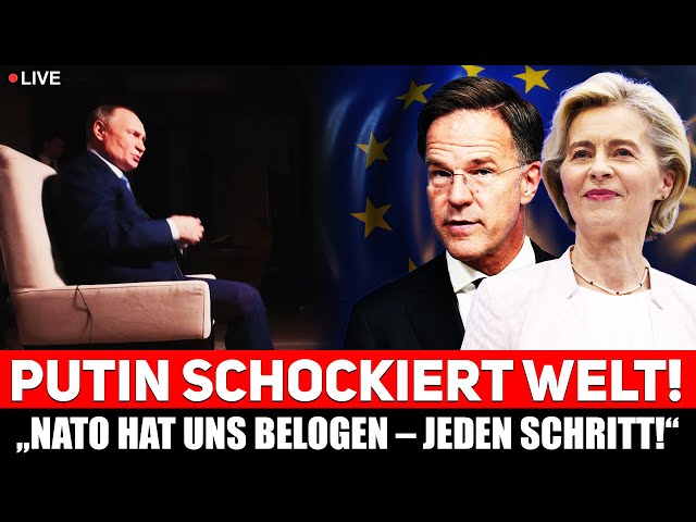 💥 Putin ENTLARVT den WESTEN – „Sie haben RUSSLAND nie RESPEKTIERT!“