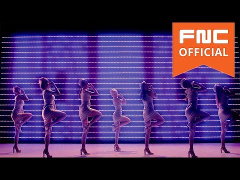 AOA - 단발머리(Short Hair) MV Silhouette Dance Full ver.